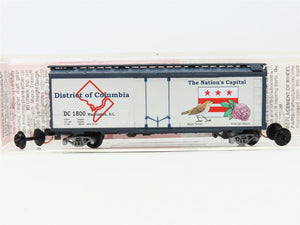 N Scale Micro-Trains MTL 4-03 DC District Of Columbia Standard Box Car #1800