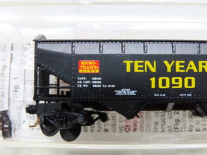 N Scale Micro-Trains MTL 90020 Ten Years Anniversary 2-Bay Hopper #1090