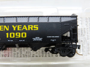 N Scale Micro-Trains MTL 90020 Ten Years Anniversary 2-Bay Hopper #1090