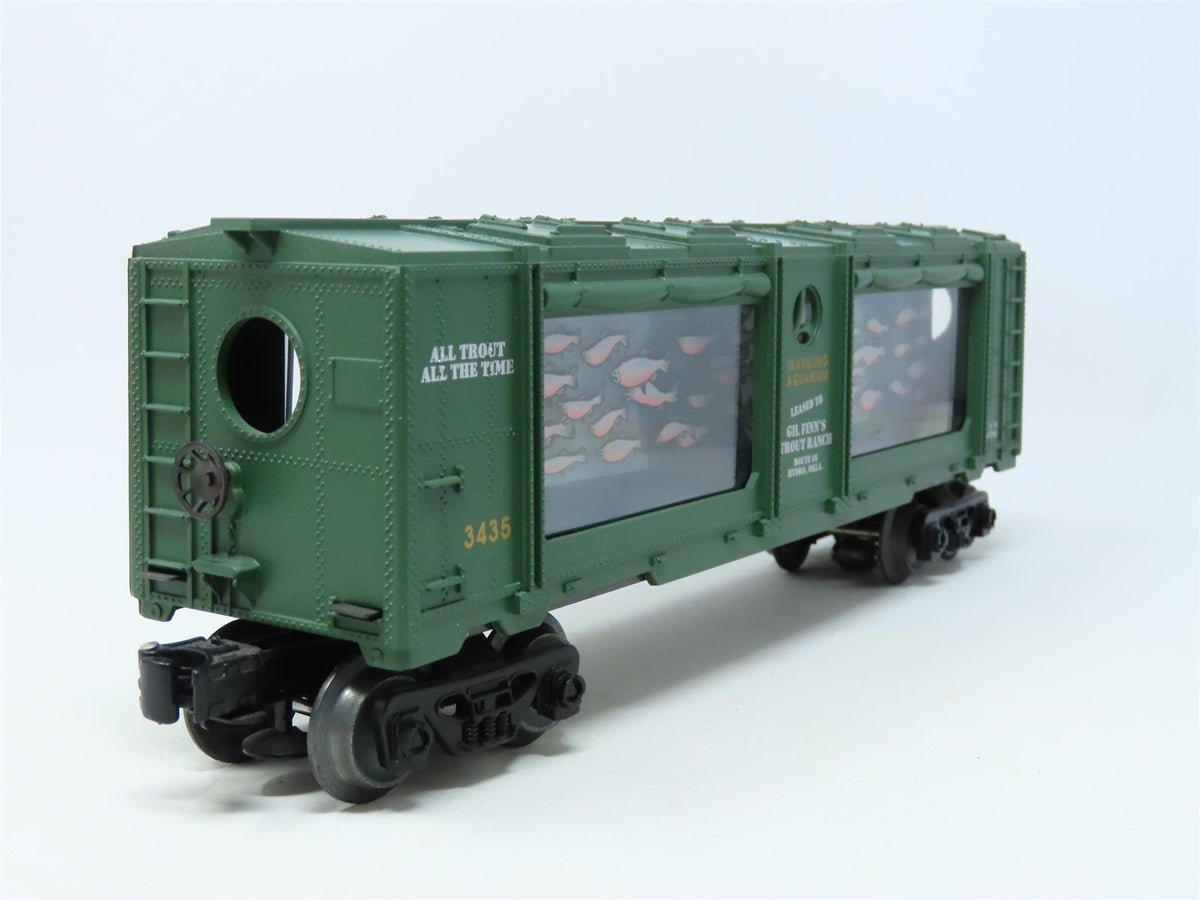 O Gauge 3-Rail Lionel #6-16742 Gil Finn&#39;s Trout Ranch Illuminated Aquarium Car