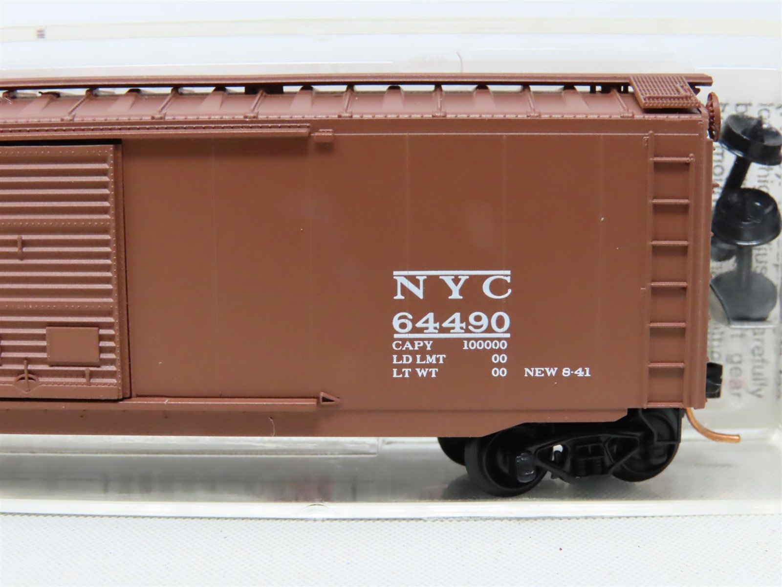 N Scale Micro-Trains MTL 34150 NYC New York Central 50' Standard Box Car #64490