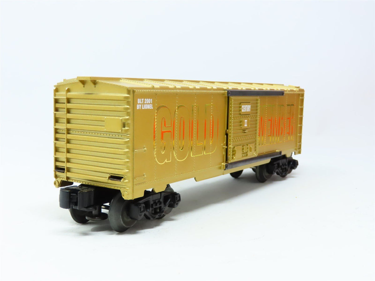 O Gauge 3-Rail Lionel Century Club II 6-39218 Gold Member Box Car