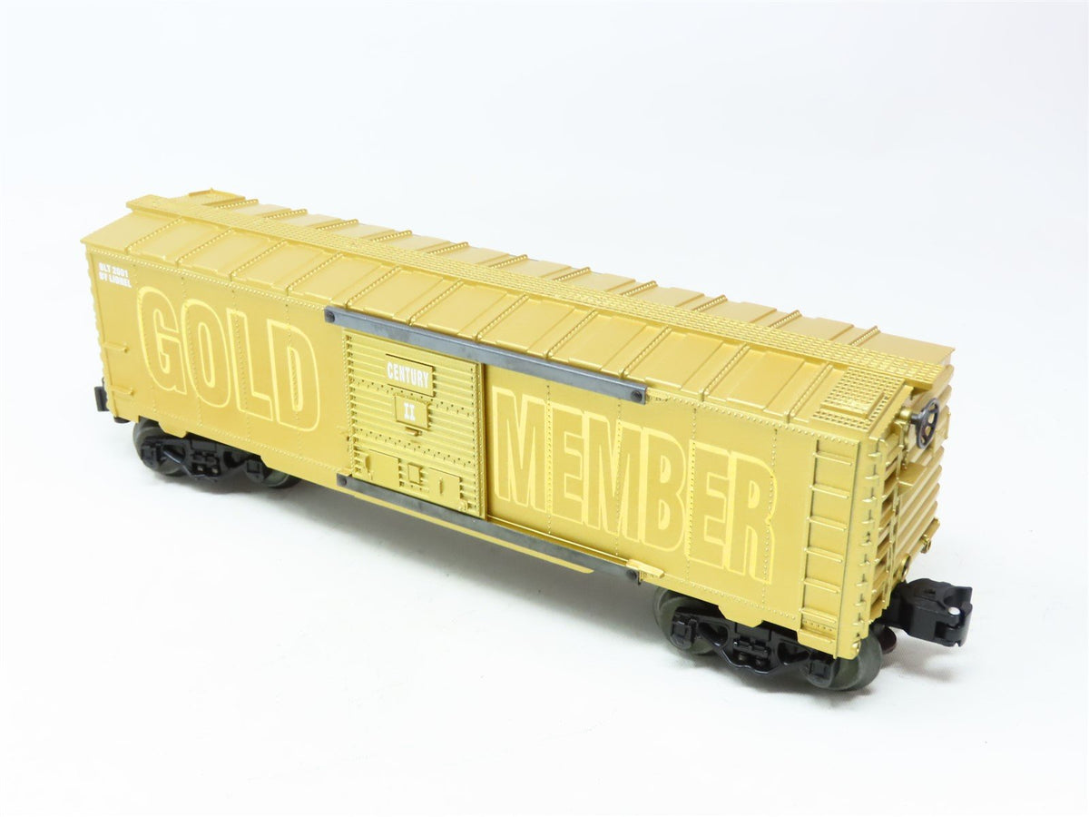 O Gauge 3-Rail Lionel Century Club II 6-39218 Gold Member Box Car