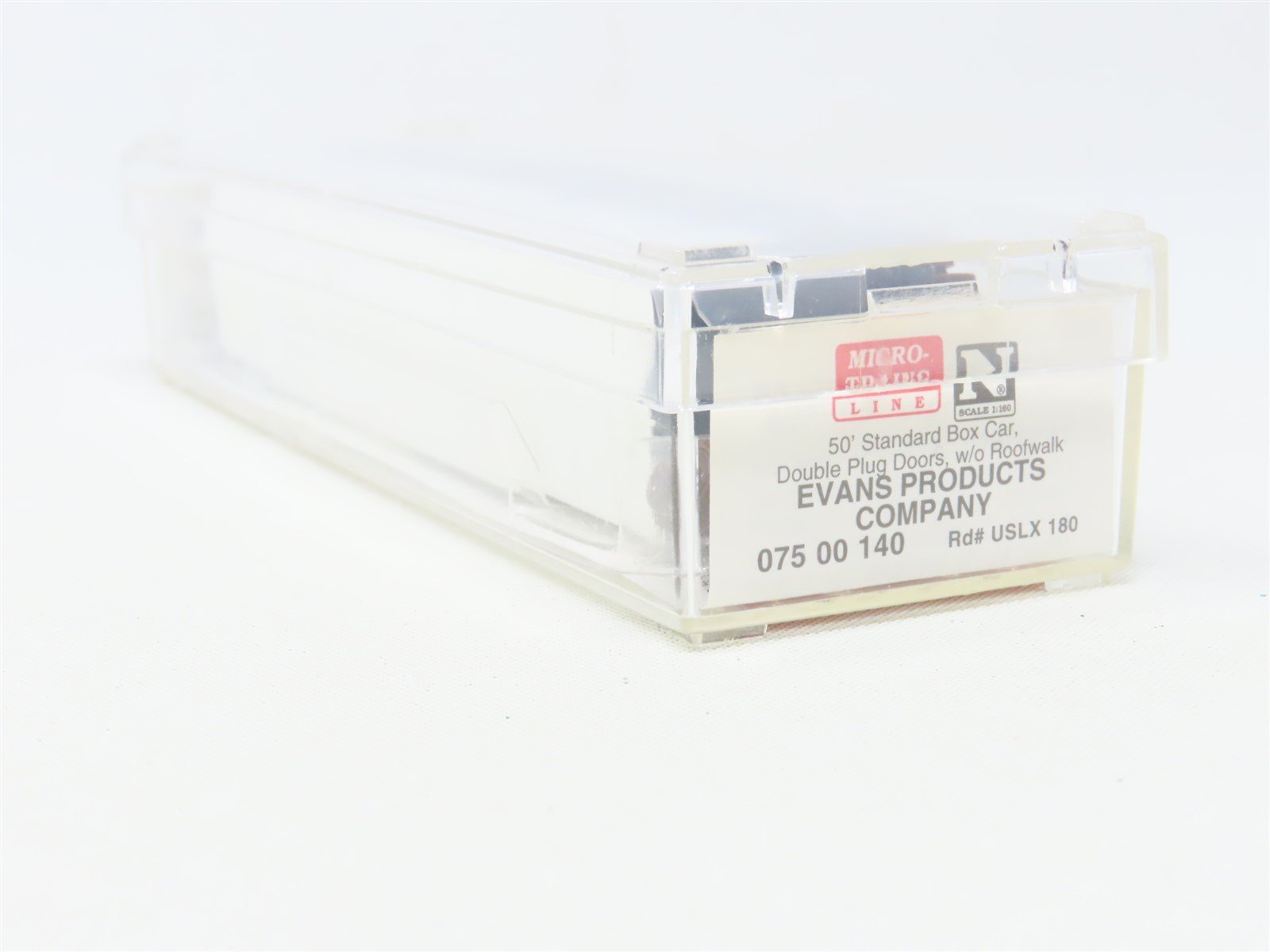 N Scale Micro-Trains MTL 07500140 Evans Products Co. 50' Standard Box Car #180