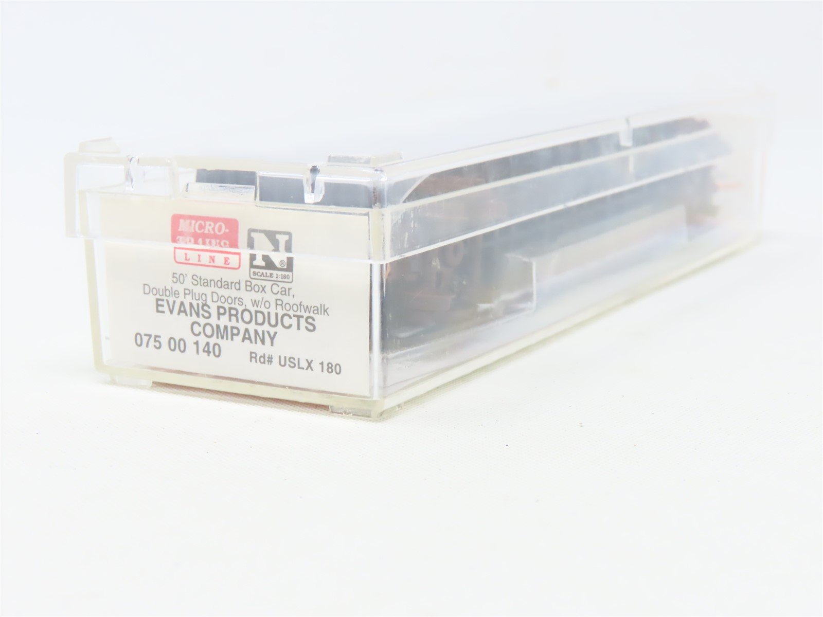 N Scale Micro-Trains MTL 07500140 Evans Products Co. 50' Standard Box Car #180