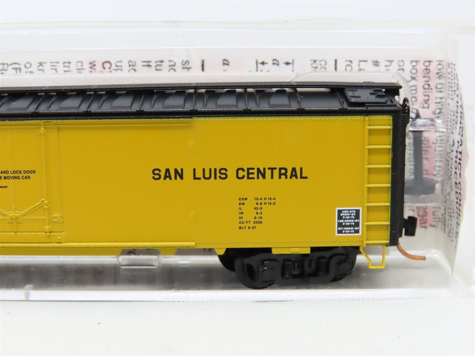N Scale Micro-Trains MTL 052 00 100 SLC San Luis Central 52' Steel Reefer #406