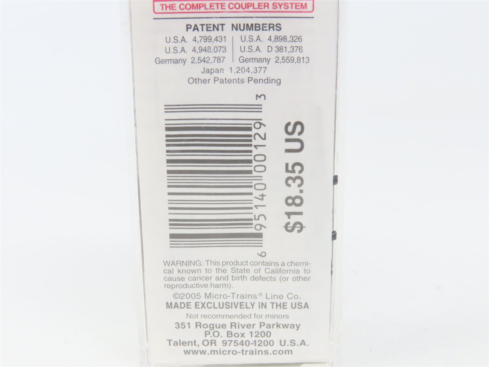 N Scale Micro-Trains MTL 052 00 100 SLC San Luis Central 52' Steel Reefer #406