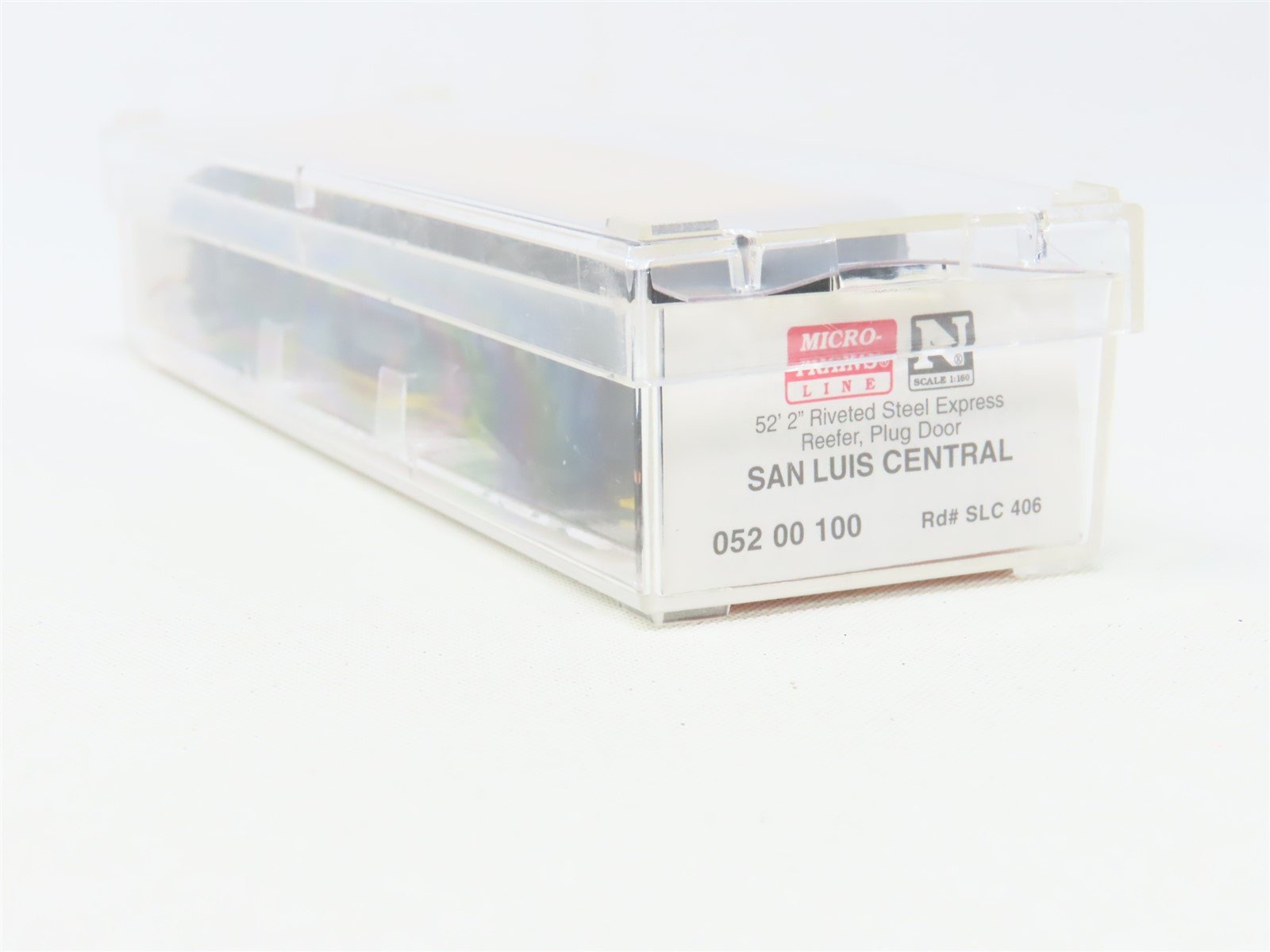N Scale Micro-Trains MTL 052 00 100 SLC San Luis Central 52' Steel Reefer #406