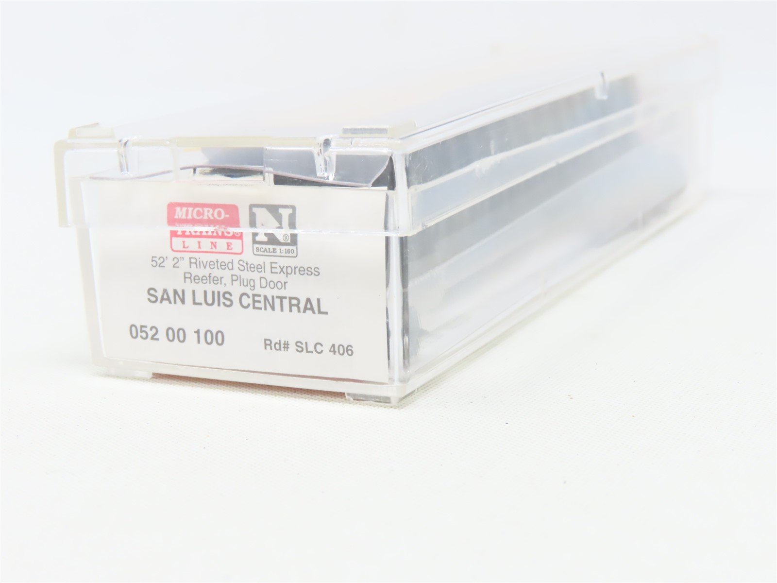 N Scale Micro-Trains MTL 052 00 100 SLC San Luis Central 52' Steel Reefer #406
