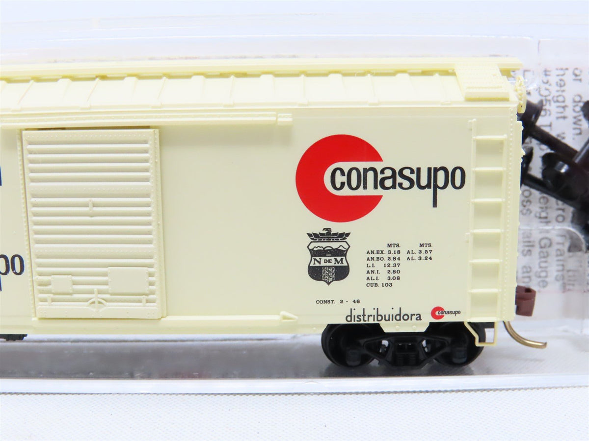 N Micro-Trains MTL 02000730 NdeM National Railways Of Mexico 40&#39; Box Car #63317