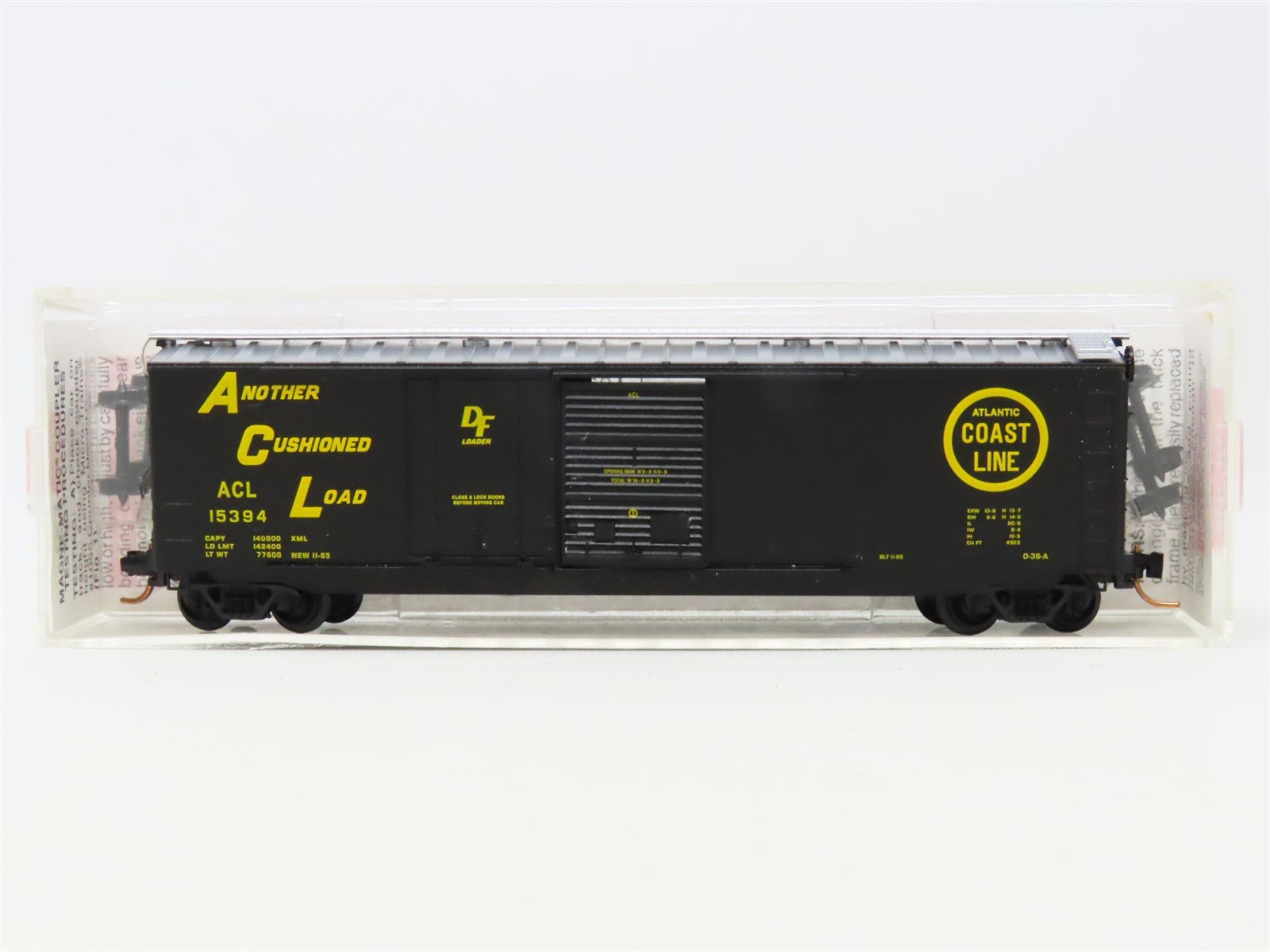 N Scale Micro-Trains MTL 03300170 ACL Atlantic Coast Line 40' Box Car #15394