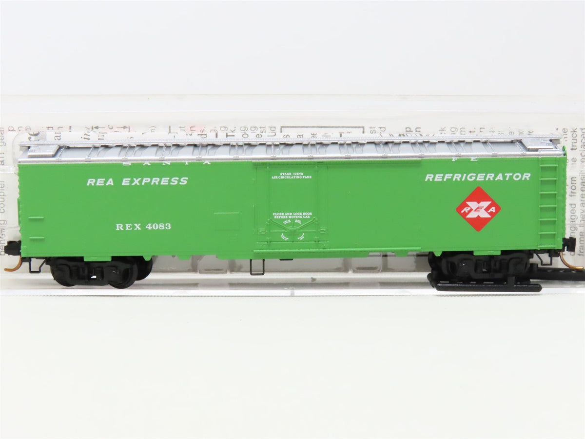 N Scale Micro-Trains MTL 52030 REX REA Express 52&#39; 2&quot; Steel Reefer #4083