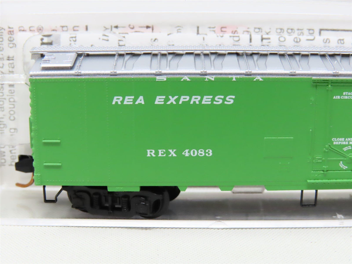 N Scale Micro-Trains MTL 52030 REX REA Express 52&#39; 2&quot; Steel Reefer #4083