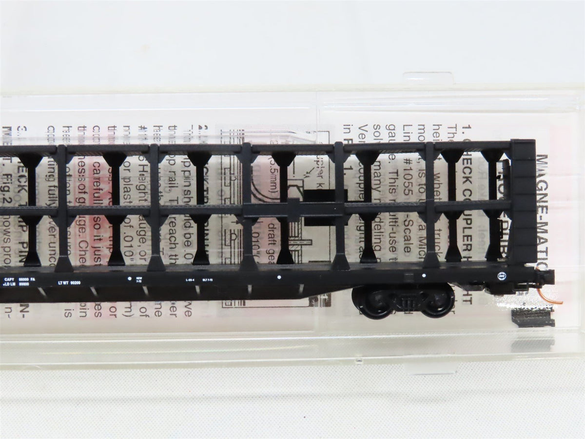 N Micro-Trains MTL 112020 CN Canadian National 89&#39; Tri-Level Auto Rack #700721