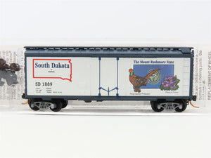 N Scale Micro-Trains MTL 21371 SD South Dakota State 40' Plug Door Box Car #1889