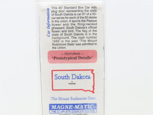 N Scale Micro-Trains MTL 21371 SD South Dakota State 40' Plug Door Box Car #1889