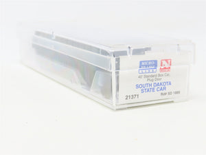 N Scale Micro-Trains MTL 21371 SD South Dakota State 40' Plug Door Box Car #1889