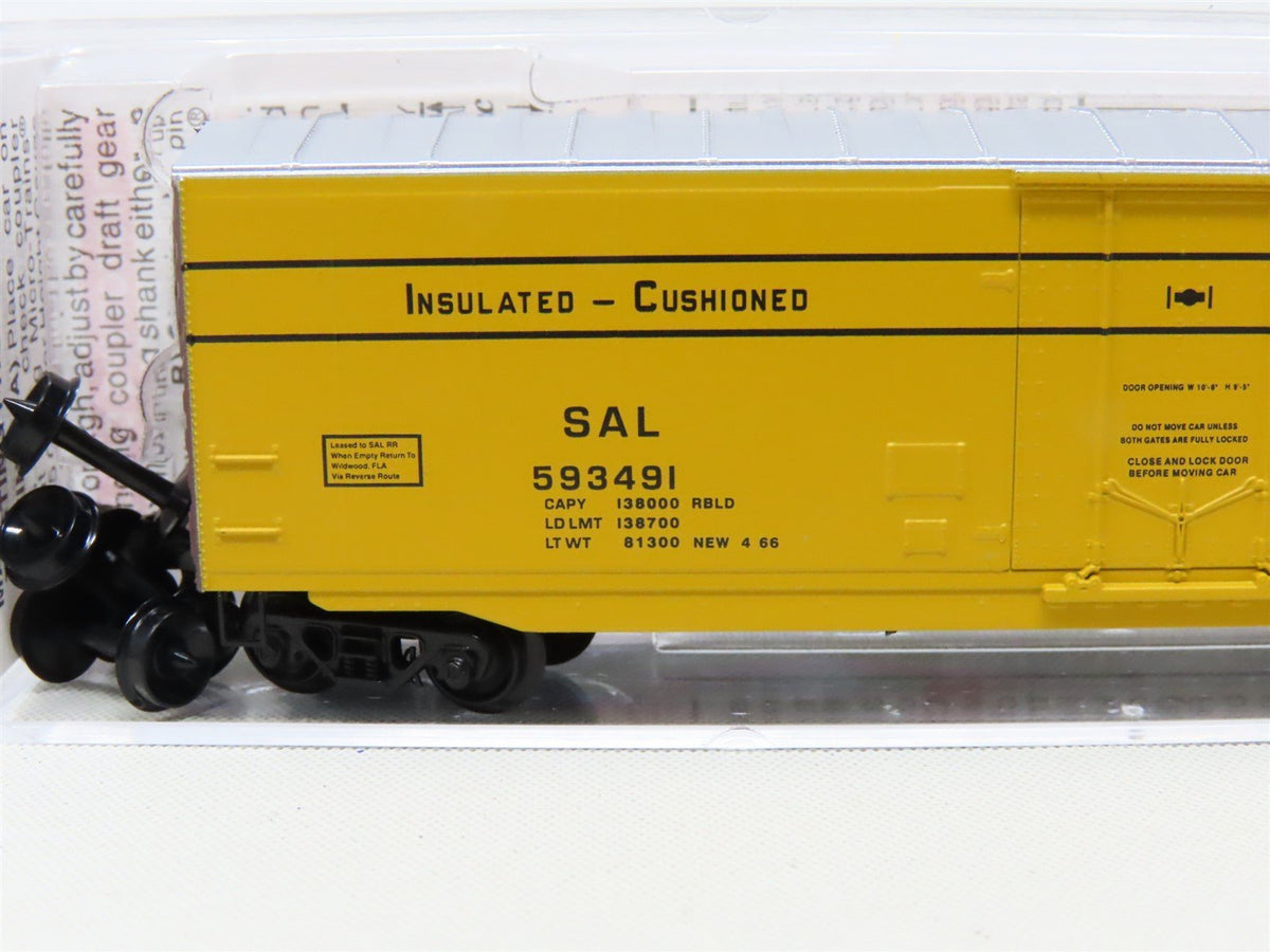 N Scale Micro-Trains MTL 03800380 SAL FGE Seaboard Air Line 50&#39; Box Car #593491