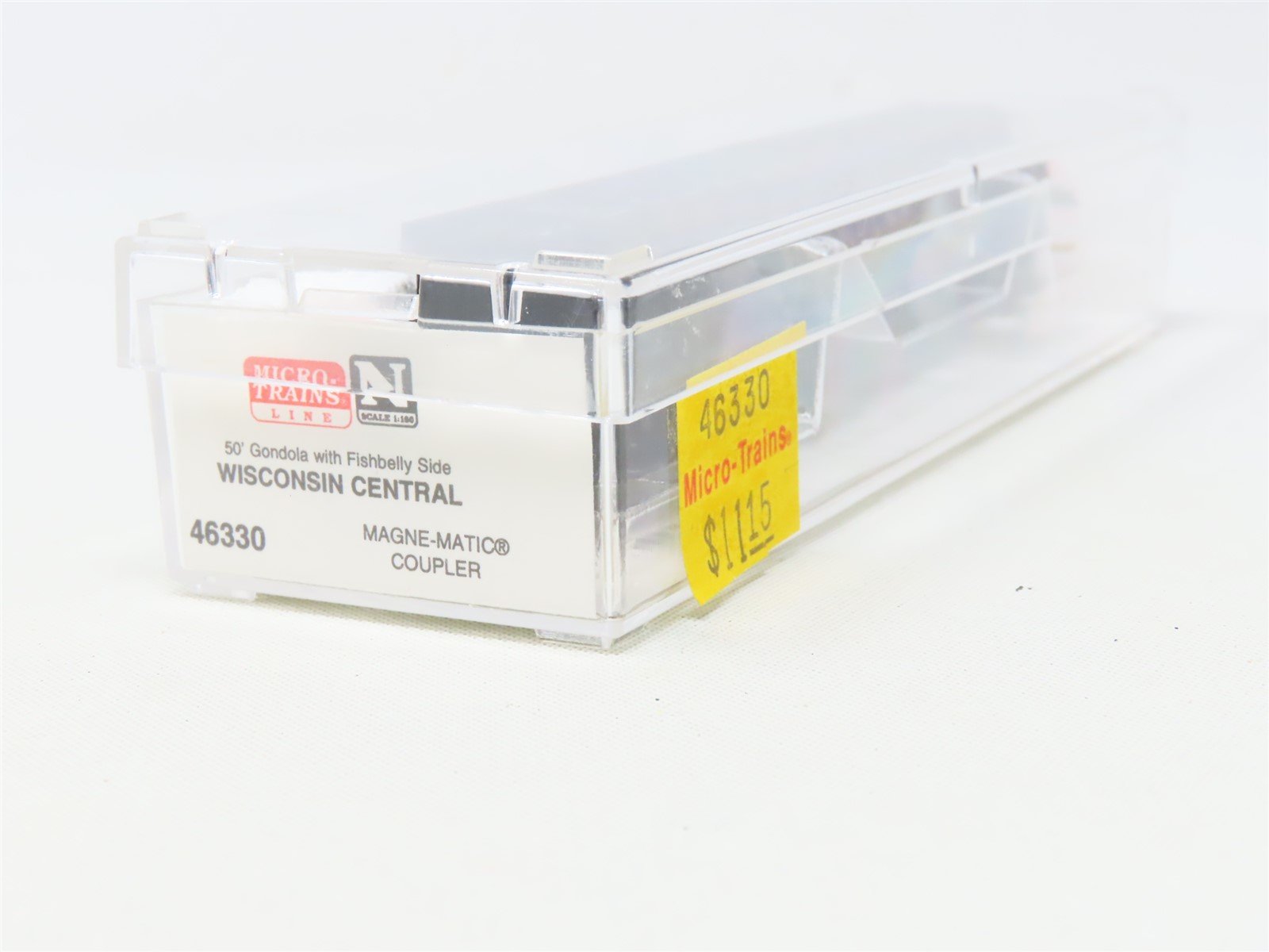 N Scale Micro-Trains MTL 46330 WC Wisconsin Central 50' Gondola #55169