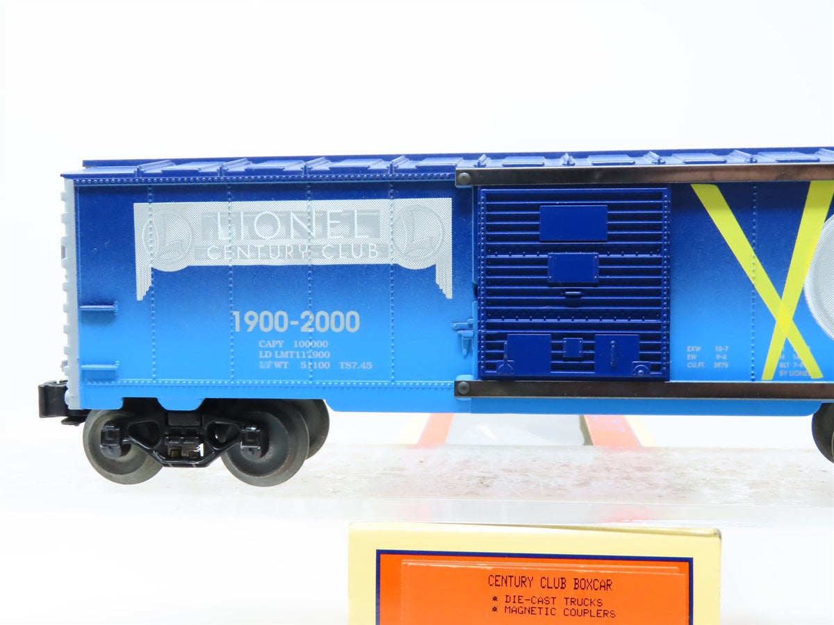 O Gauge 3-Rail Lionel #6-29204 Lionel Century Club Box Car 1900-2000