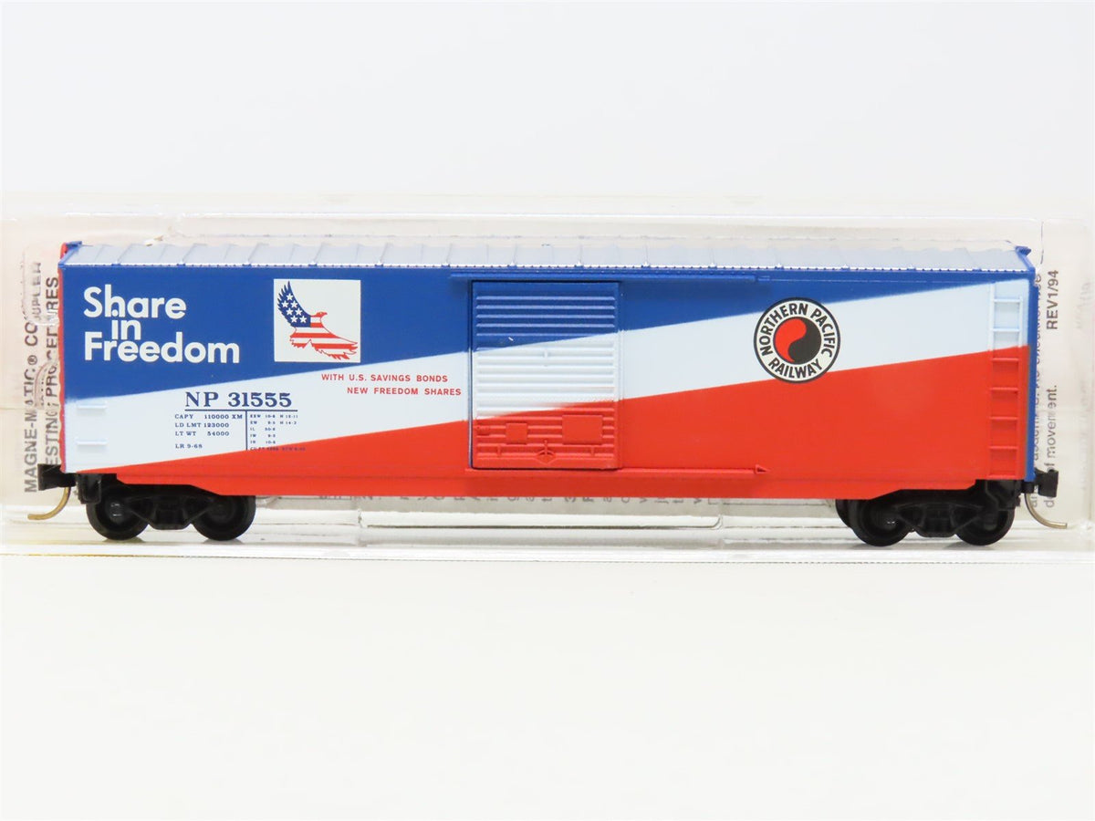 N Scale Micro-Trains MTL 77010 NP &quot;Share In Freedom&quot; Mechanical Reefer #31555