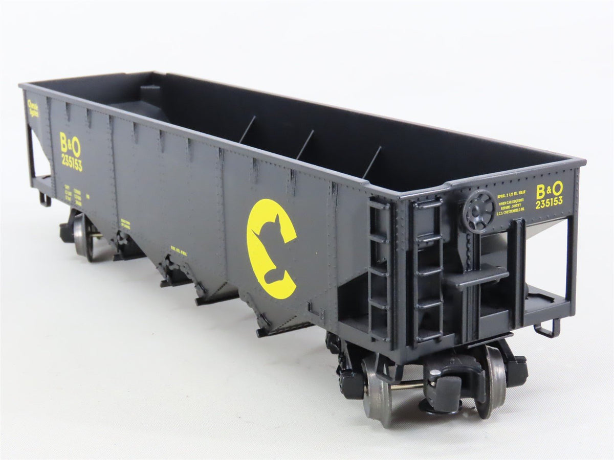 O Gauge 3-Rail Lionel 6-26985 B&amp;O Chessie System 4-Bay Open Hoppers 2-Pack