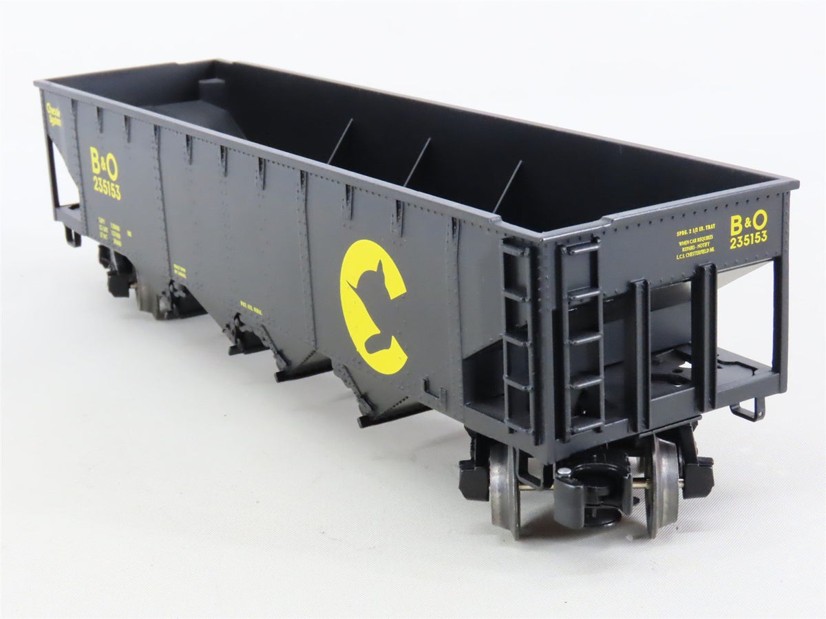 O Gauge 3-Rail Lionel 6-26985 B&amp;O Chessie System 4-Bay Open Hoppers 2-Pack