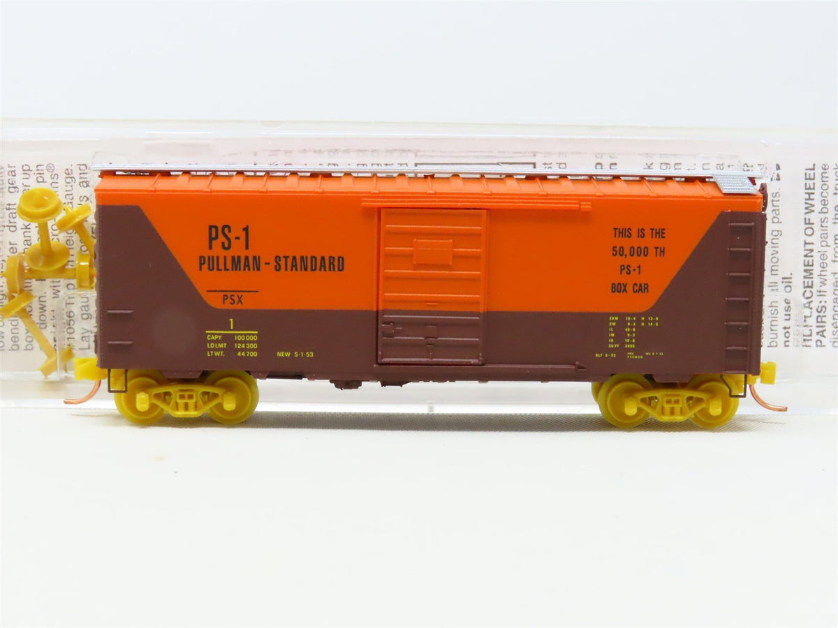 N Micro-Trains MTL 20626 PSX PS-1 Pullman Standard Exhibition 40&#39; Box Car #1