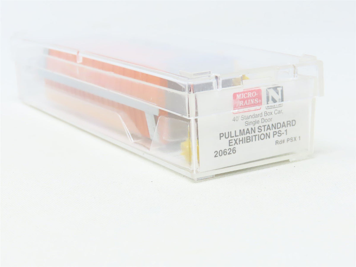 N Micro-Trains MTL 20626 PSX PS-1 Pullman Standard Exhibition 40&#39; Box Car #1