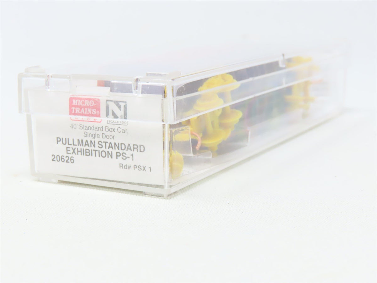 N Micro-Trains MTL 20626 PSX PS-1 Pullman Standard Exhibition 40&#39; Box Car #1