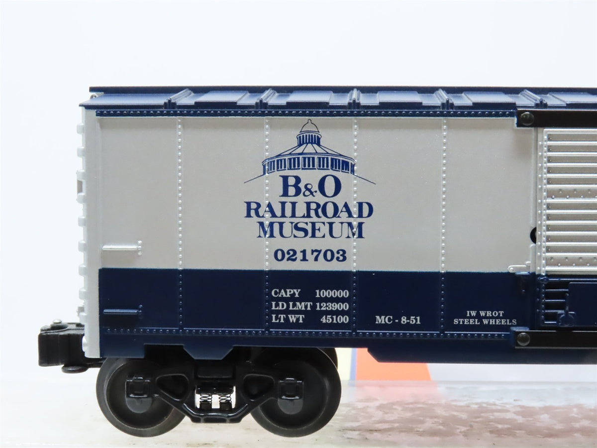 O Gauge 3-Rail Lionel #6-52330 B&amp;O Railroad Museum Fundraiser Box Car #021703