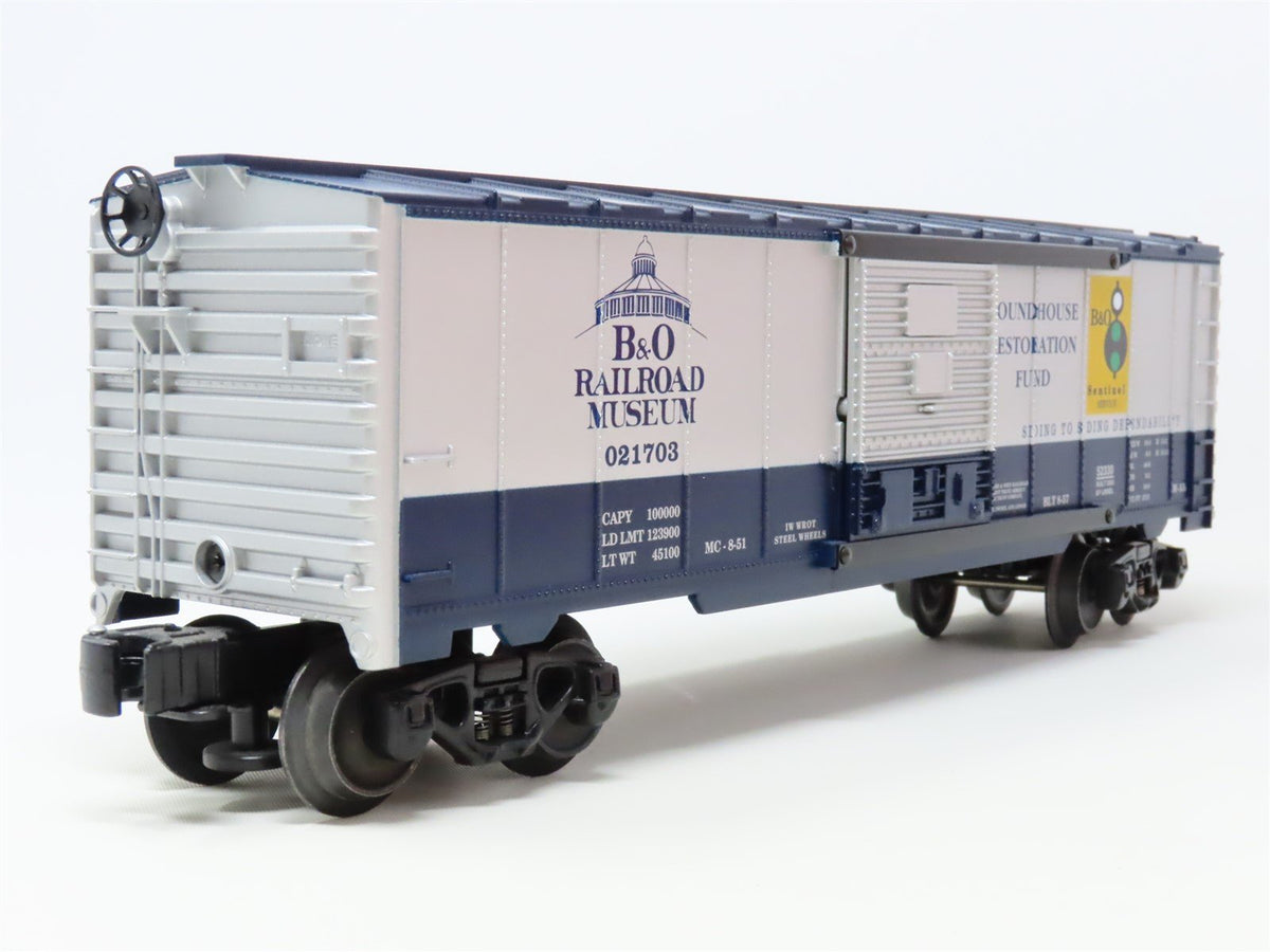 O Gauge 3-Rail Lionel #6-52330 B&amp;O Railroad Museum Fundraiser Box Car #021703