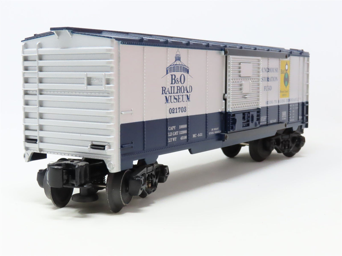 O Gauge 3-Rail Lionel #6-52330 B&amp;O Railroad Museum Fundraiser Box Car #021703