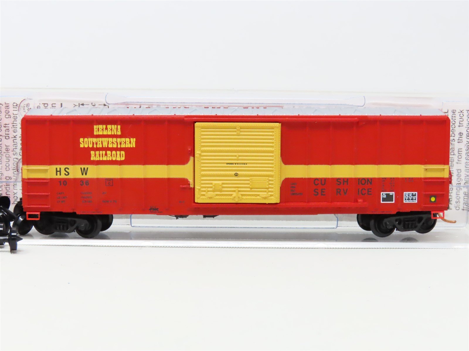 N Scale Micro-Trains MTL 25640 HSW Helena Southwestern 50' Box Car #1036