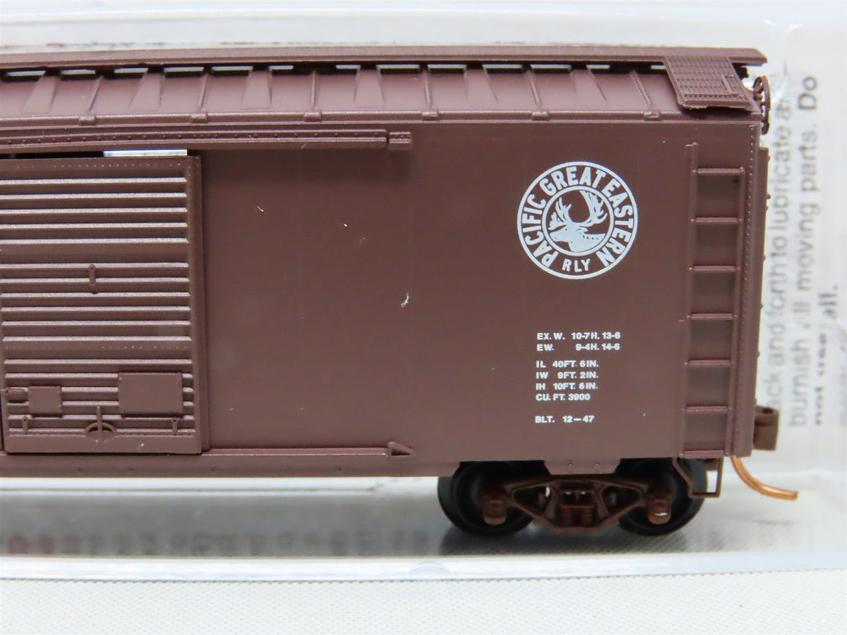 N Scale Micro-Trains MTL 20970 PGE Pacific Great Eastern 40&#39; Box Car #4015