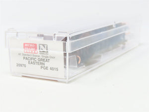 N Scale Micro-Trains MTL 20970 PGE Pacific Great Eastern 40' Box Car #4015