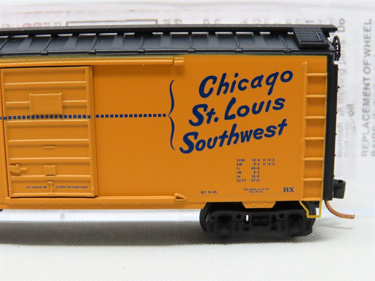 N Scale Micro-Trains MTL 02000704 C&amp;EI Chicago &amp; Eastern Illinois 40&#39; Box Car #4