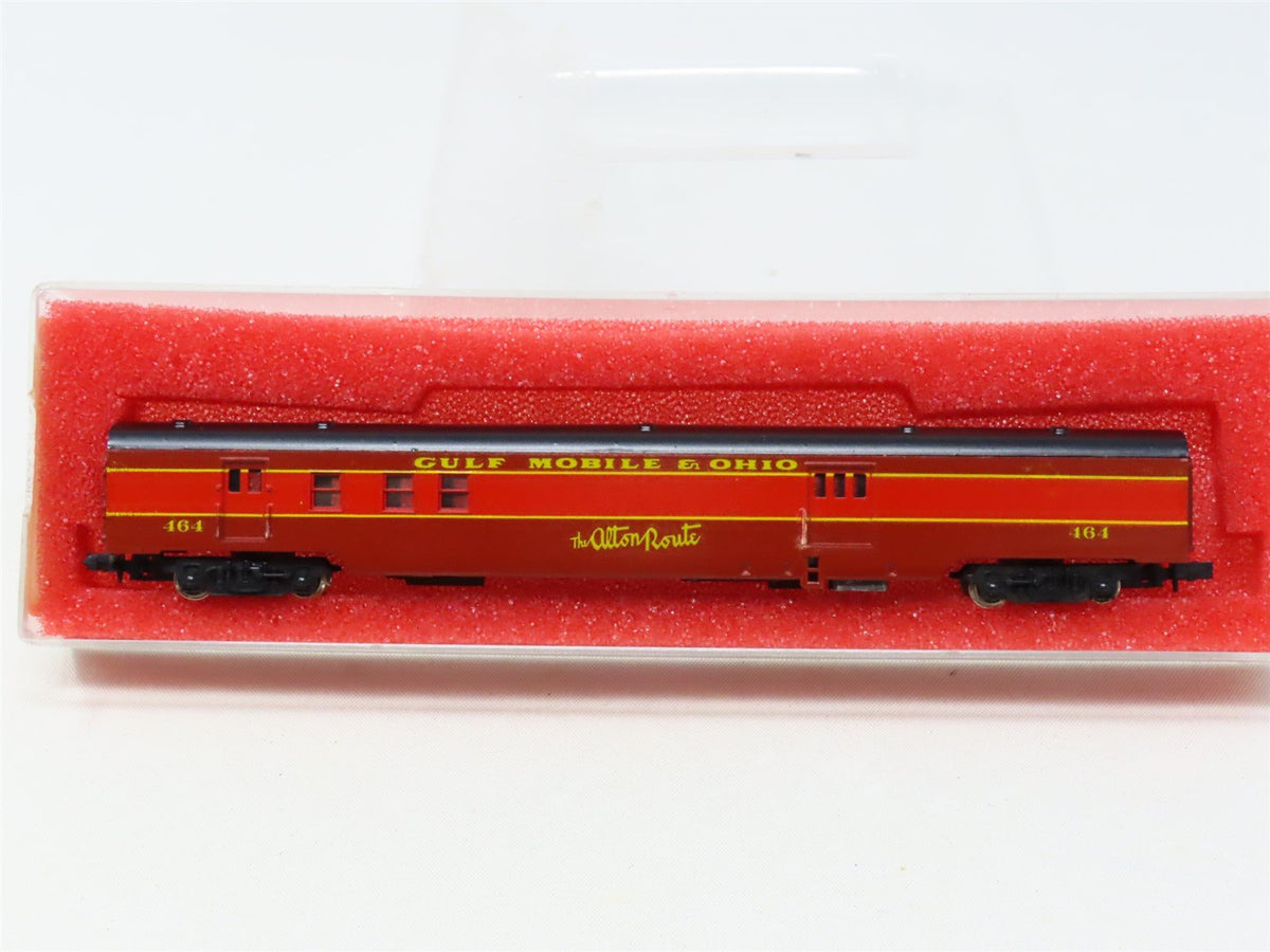 N Scale Con-Cor 0001-04021P GMO &#39;The Alton Route&#39; Combination Passenger #464