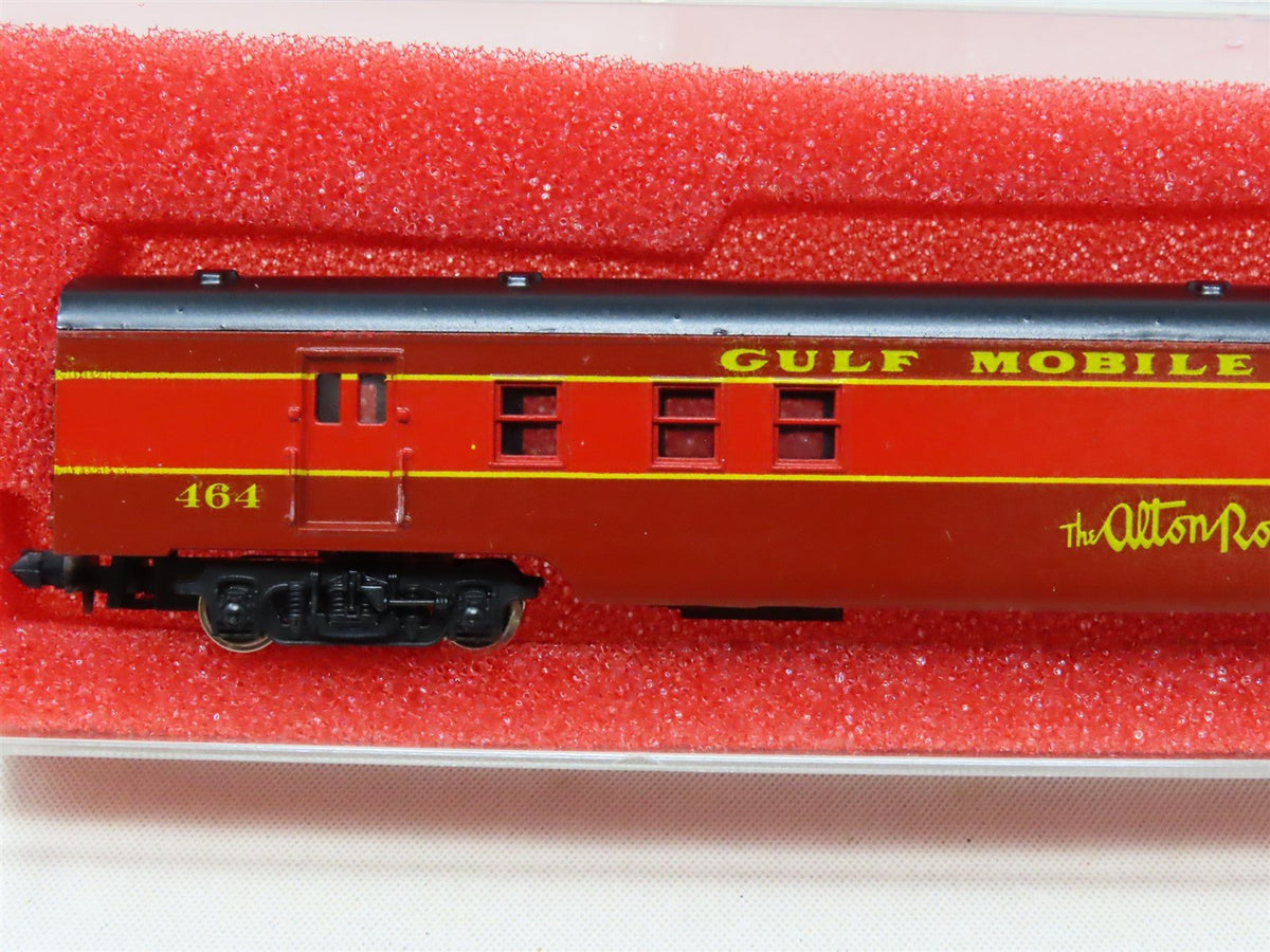 N Scale Con-Cor 0001-04021P GMO &#39;The Alton Route&#39; Combination Passenger #464