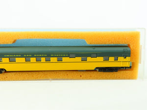 N Scale Con-Cor 4011T CNW Chicago & Northwestern Pullman Passenger Car