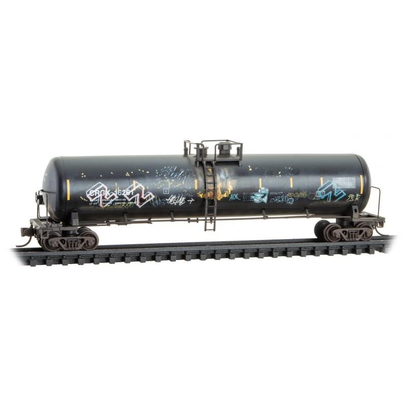 N Micro-Trains MTL 11045612 CRGX Cargill 56&#39; General Tank Car #16261 - Weathered