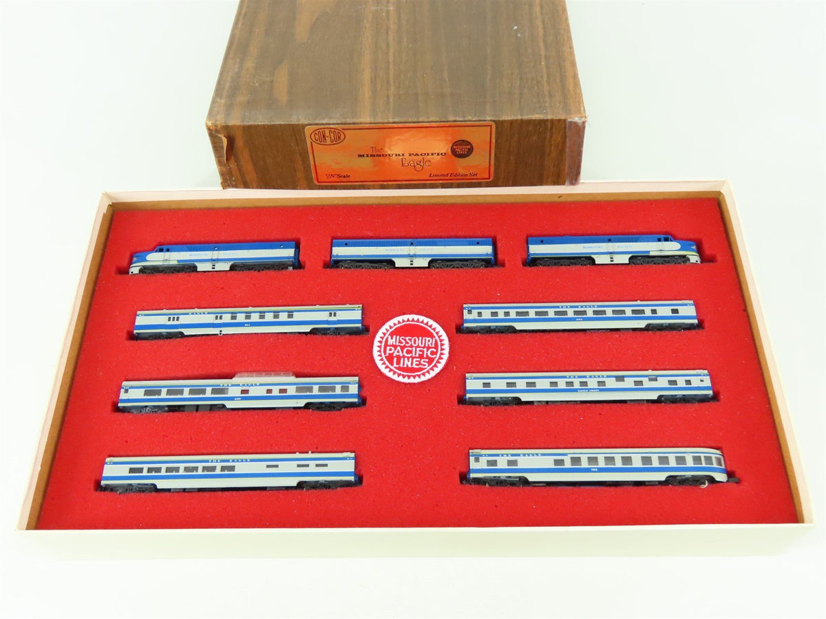 N Con-Cor Limited Edition MP Mo-Pac &quot;The Eagle&quot; PA/B/A Diesel Passenger Set