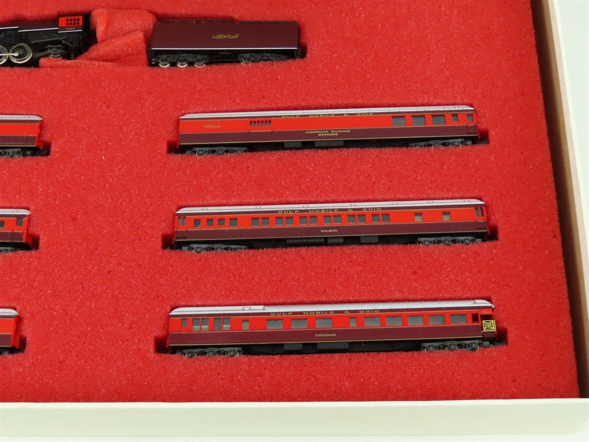 N Con-Cor/Rivarossi 0001-004306 GM&amp;O &quot;The Alton Route&quot; 4-6-2 Steam Passenger Set