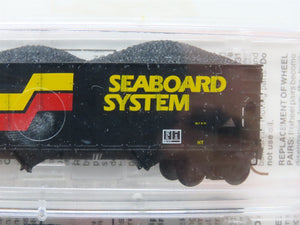 N Micro-Trains MTL 108052 SBD Seaboard System 3-Bay Hopper w/Load 2-Pk. - SEALED