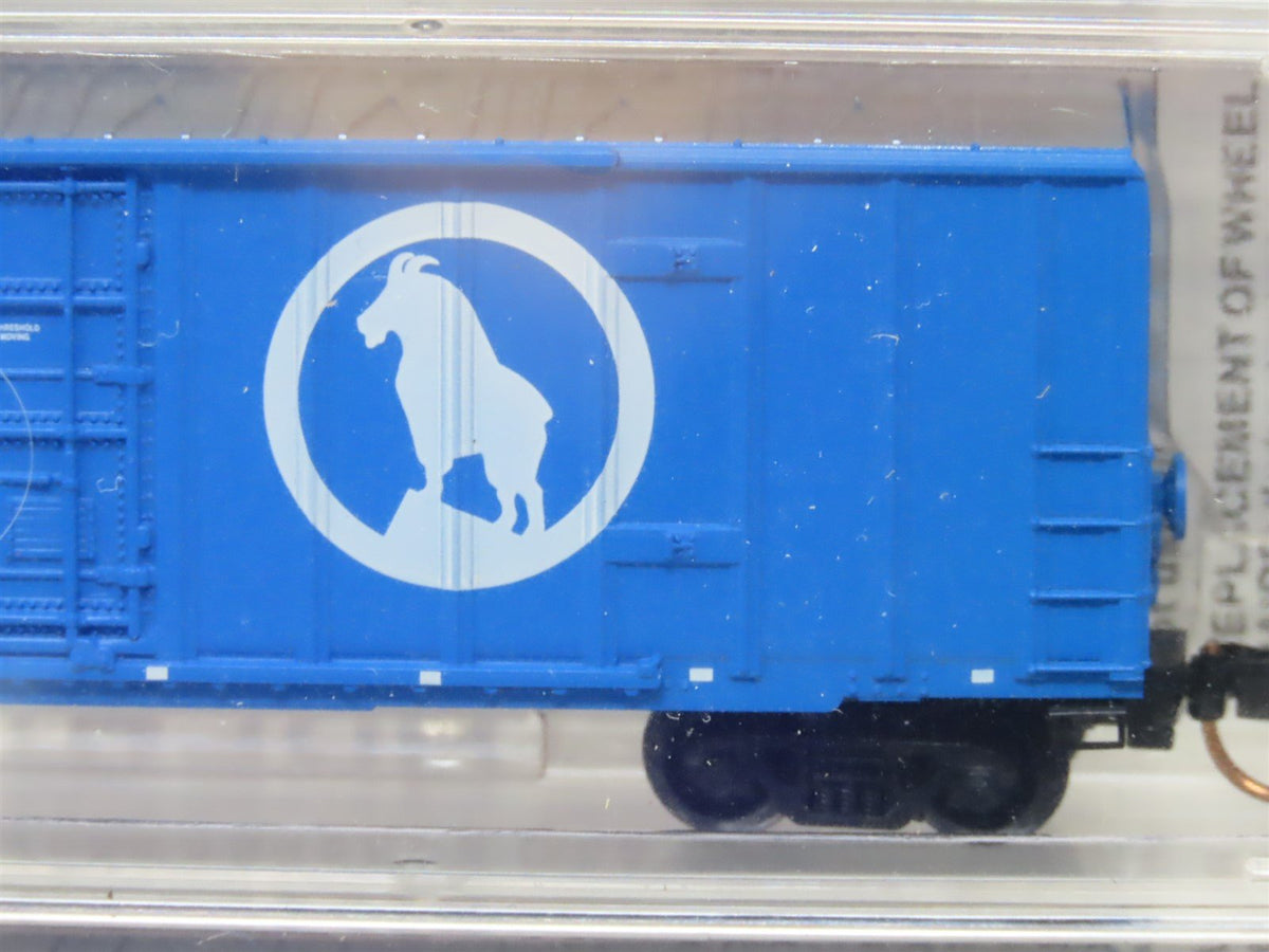 N Micro-Trains MTL #27072 GN Big Sky Blue 50&#39; Plug Door Box Car 3-Pack - SEALED