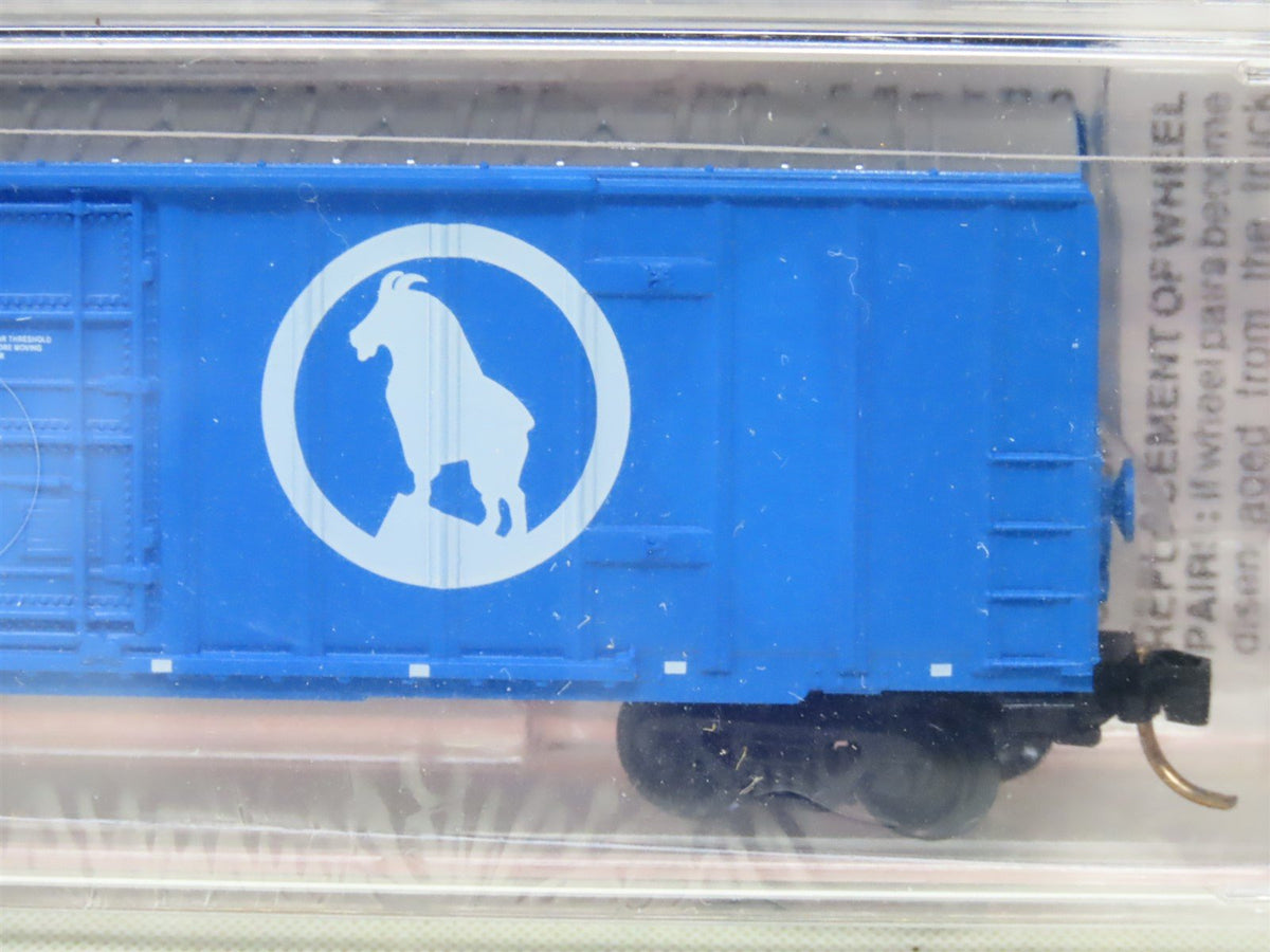 N Micro-Trains MTL #27072 GN Big Sky Blue 50&#39; Plug Door Box Car 3-Pack - SEALED