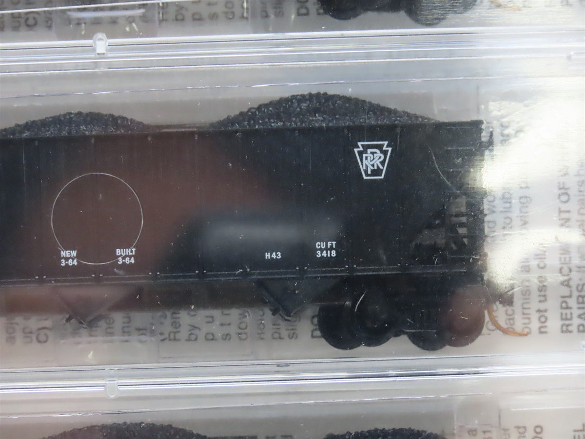 N Micro-Trains MTL #108042 PRR Pennsylvania 3-Bay Hopper w/ Load 3-Pack - SEALED