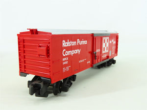 S Scale American Flyer 6-48477 RPCX Ralston Purina Co. TCA 40' Box Car #11492