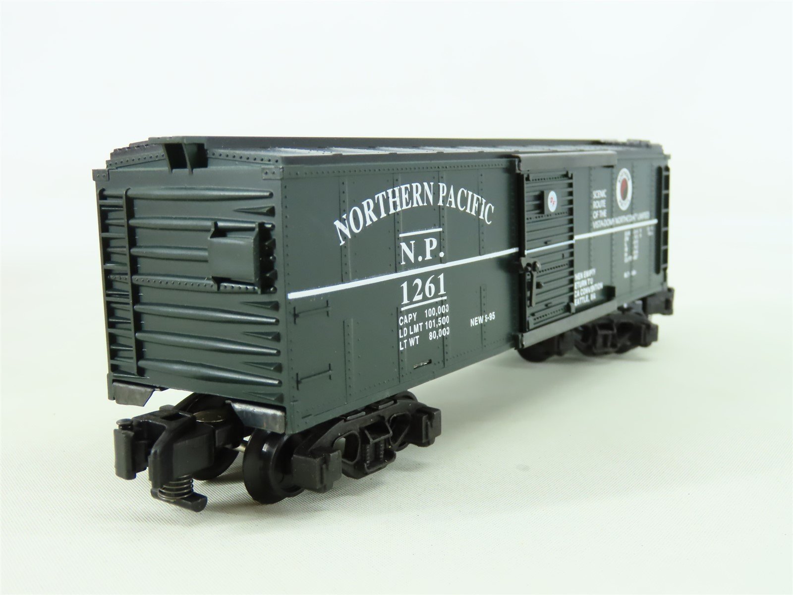 S Scale American Flyer 6-48492 NP Northern Pacific TCA 40' Box Car #1261