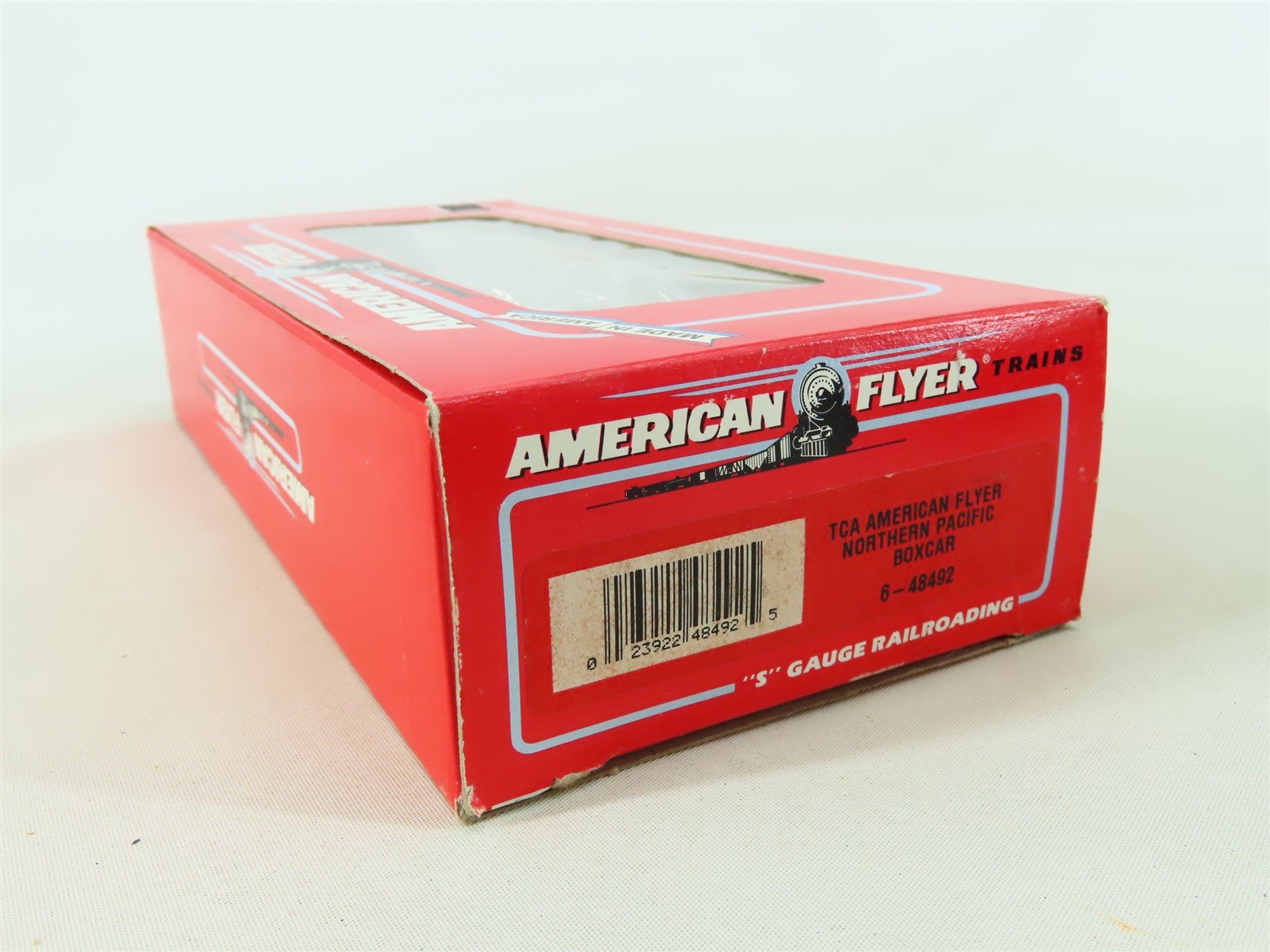 S Scale American Flyer 6-48492 NP Northern Pacific TCA 40' Box Car #1261